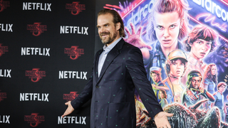 David Harbour Likes Girlfriend Lily Allen's Butt